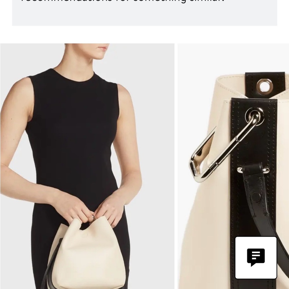 3.1 Phillip Lim Cream Bucket Bag